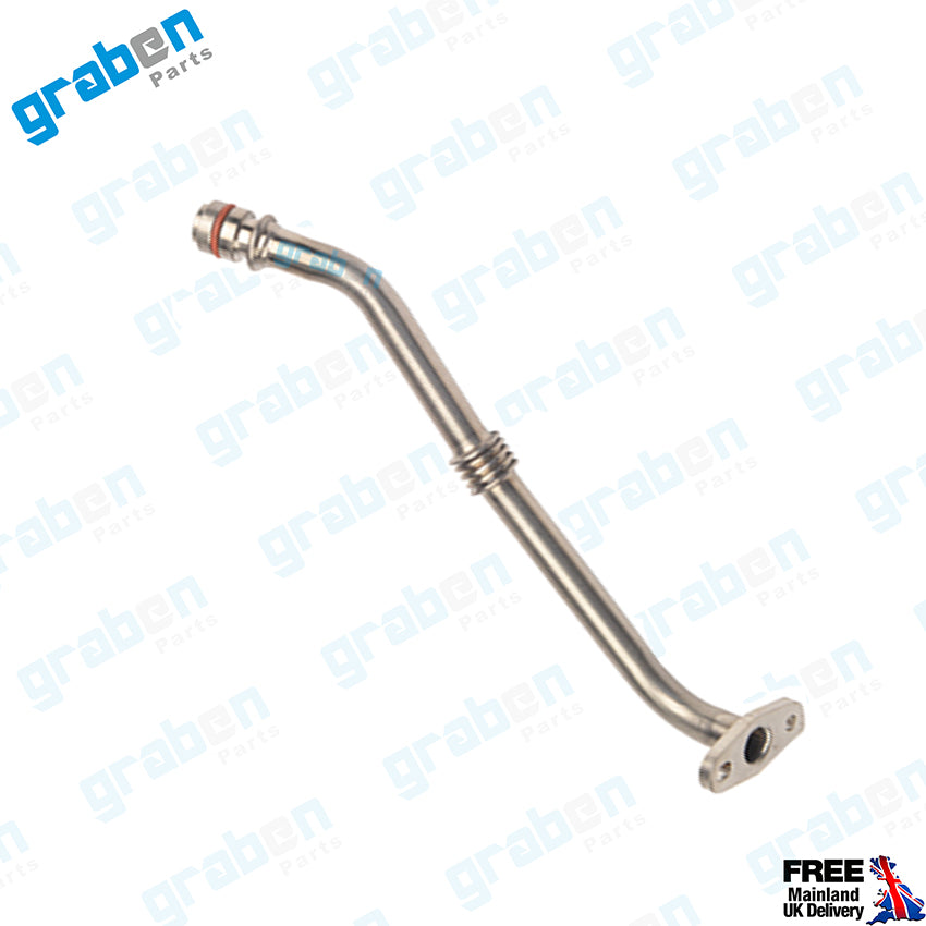 TURBOCHARGER OIL RETURN PIPE FOR DACIA DUSTER RENAULT CLIO IV NISSAN QASHQAI 1.5 dCi 8200714637 8200270083 1519200Q0J