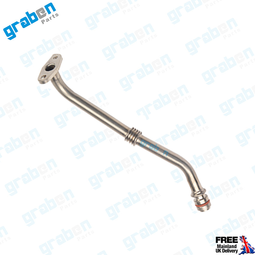 TURBOCHARGER OIL RETURN PIPE FOR DACIA DUSTER RENAULT CLIO IV NISSAN QASHQAI 1.5 dCi 8200714637 8200270083 1519200Q0J
