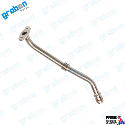 TURBOCHARGER OIL RETURN PIPE FOR DACIA DUSTER RENAULT CLIO IV NISSAN QASHQAI 1.5 dCi 8200714637 8200270083 1519200Q0J