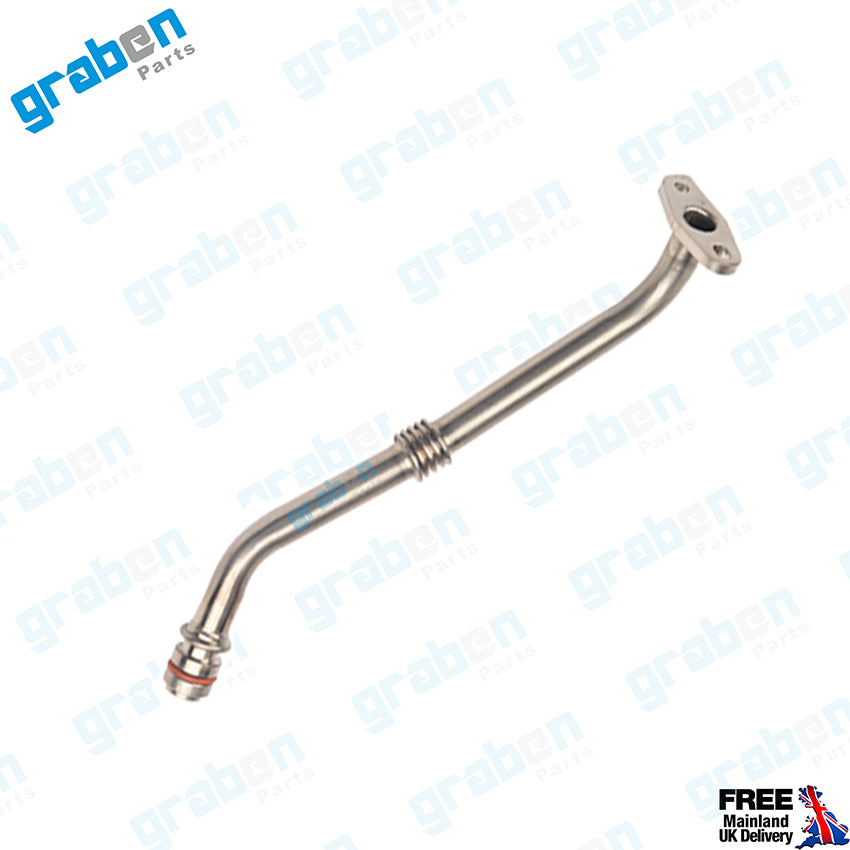 TURBOCHARGER OIL RETURN PIPE FOR DACIA DUSTER RENAULT CLIO IV NISSAN QASHQAI 1.5 dCi 8200714637 8200270083 1519200Q0J