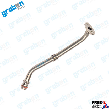 TURBOCHARGER OIL RETURN PIPE FOR DACIA DUSTER RENAULT CLIO IV NISSAN QASHQAI 1.5 dCi 8200714637 8200270083 1519200Q0J