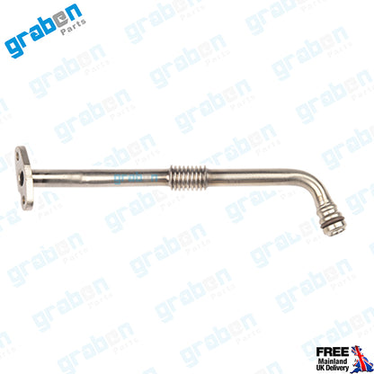 TURBOCHARGER OIL RETURN PIPE FOR FORD TRANSIT TOURNEO 2.2 TDCi 6C1Q6K677AC 1372332 